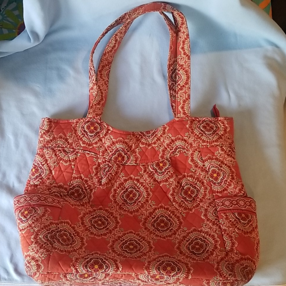 Vera Bradley Large Paprika Tote
